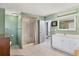 Clean bathroom with a shower stall and vanity at 1211 45Th E Ave, Ellenton, FL 34222