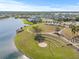 Scenic community park with a gazebo and walking paths by the lake at 12556 Ryegrass Loop, Parrish, FL 34219