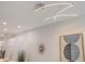 Modern light fixture above dining area at 1774 10Th St, Sarasota, FL 34236