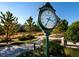 The Concession Rolex clock shows off the community's elegant design at 19458 Beacon Park Pl, Lakewood Ranch, FL 34202