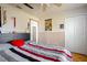 Bedroom with king-size bed and double door closet at 20255 Macon Ln, Port Charlotte, FL 33952