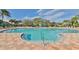 Large community pool with zero entry, multiple seating and lounge areas, perfect for relaxation at 219 Heritage Isles Way, Bradenton, FL 34212