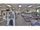 Well-equipped fitness center with treadmills, weights, and exercise machines for resident use at 219 Heritage Isles Way, Bradenton, FL 34212
