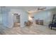 Open living room layout, showcasing wood-look floors and neutral tones for versatile decorating at 219 Heritage Isles Way, Bradenton, FL 34212