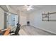 Office space featuring a closet, modern floors, and neutral wall colors at 219 Heritage Isles Way, Bradenton, FL 34212