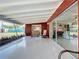 Spacious screened porch with seating area at 2523 Darwin Ave, Sarasota, FL 34239