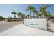 Siesta Beach entrance sign and walkway at 3414 Old Oak Dr, Sarasota, FL 34239