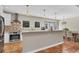 Modern kitchen with stainless steel appliances and island at 3414 Old Oak Dr, Sarasota, FL 34239