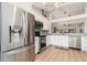 Modern kitchen with stainless steel appliances at 3920 Bal Harbor Blvd # E1, Punta Gorda, FL 33950