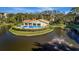 Community pool and clubhouse on lake at 435 30Th W Ave # D309, Bradenton, FL 34205