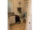 Bathroom with toilet, shower, and vanity at 4802 51St W St # 1106, Bradenton, FL 34210
