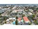 Wide aerial view of community and surrounding neighborhood at 500 Granada Ave # 102, Venice, FL 34285