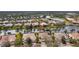 Aerial view showing home location within a waterfront community at 5839 Helicon Pl, Sarasota, FL 34238