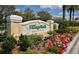 Community entrance sign for VillageWalk in Palmer Ranch at 5839 Helicon Pl, Sarasota, FL 34238