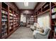 Community library offers a quiet space with ample bookshelves and seating at 5839 Helicon Pl, Sarasota, FL 34238