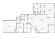 One story floor plan with 2 bedrooms and a screened patio at 6065 Worsham Ln # 104, Bradenton, FL 34211