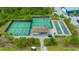 Community pickleball and tennis courts at 6065 Worsham Ln # 104, Bradenton, FL 34211