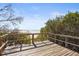 Elevated wooden deck overlooking the water at 6247 Champions Row St, Bradenton, FL 34210