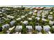 Aerial view showcasing home's location in a beachside community at 6250 Holmes Blvd # 71, Holmes Beach, FL 34217