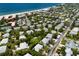 Aerial view of a beachside community, highlighting property location at 6250 Holmes Blvd # 71, Holmes Beach, FL 34217