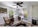 Charming home office featuring built-in cabinetry and a window seat at 6250 Holmes Blvd # 71, Holmes Beach, FL 34217