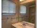 Clean bathroom with vanity and shower at 709 51St Avenue W Plz, Bradenton, FL 34207