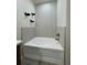 Relaxing bathroom with freestanding soaking tub and modern fixtures at 11814 53Rd E Ct, Parrish, FL 34219