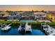 Waterfront property with a private pool and boat dock, near other homes at 1215 Acappella Ln, Apollo Beach, FL 33572