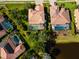 Property features a private pool and a beautifully landscaped yard at 1269 Western Pine Cir, Sarasota, FL 34240