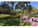 Peaceful canal view with blooming azaleas at 153 Wild Palm Dr # 153, Bradenton, FL 34210