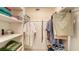 Spacious closet with double hanging rods and shelving at 153 Wild Palm Dr # 153, Bradenton, FL 34210