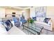Open concept living room with kitchen and dining area visible at 17520 Gawthrop Dr # 102, Bradenton, FL 34211