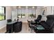 Elegant manicure station with comfortable seating at 17520 Gawthrop Dr # 102, Bradenton, FL 34211