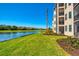 Community features water views and lush landscaping at 17520 Gawthrop Dr # 102, Bradenton, FL 34211