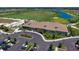 Community clubhouse with adjacent parking at 17724 Gawthrop # 103, Bradenton, FL 34211