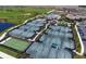 Multiple lighted tennis courts in a community setting at 17724 Gawthrop # 103, Bradenton, FL 34211
