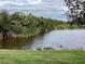 Peaceful lake view with lush green vegetation at 1803 Ashley Dr, Venice, FL 34292