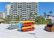 Kayaks and paddleboards available on the beach at 240 Sands Point Rd # 4201, Longboat Key, FL 34228