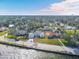 Bird's eye view of houses near the waterfront at 2425 Riverview Blvd, Bradenton, FL 34205
