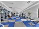 Modern fitness center with various equipment at 2616 Sapphire Blue Ln, Bradenton, FL 34211