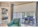 Living room with access to patio and water view at 2616 Sapphire Blue Ln, Bradenton, FL 34211
