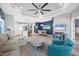 Spacious living room with comfortable seating and open floor plan at 2616 Sapphire Blue Ln, Bradenton, FL 34211