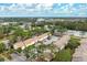 Aerial view of condo building and parking at 2744 Hidden Lake Blvd # A, Sarasota, FL 34237