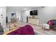 Open floorplan with living, dining, and kitchen areas at 2744 Hidden Lake Blvd # A, Sarasota, FL 34237