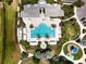 Community pool with plenty of space for swimming and relaxing at 3543 Woodmont Dr, Parrish, FL 34219