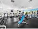 Spacious fitness center with cardio and strength equipment at 3543 Woodmont Dr, Parrish, FL 34219