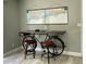 Unique bicycle bar with two stools at 3907 10Th Avenue W Dr, Bradenton, FL 34205