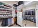 Walk-in closet with custom shelving and plenty of storage space at 5245 88Th E St, Bradenton, FL 34211