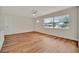 Open concept living room with hardwood floors and view at 5411 16Th W St, Bradenton, FL 34207
