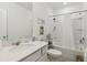 Clean bathroom with white vanity and bathtub at 6404 Silverstar Dr, Sarasota, FL 34240